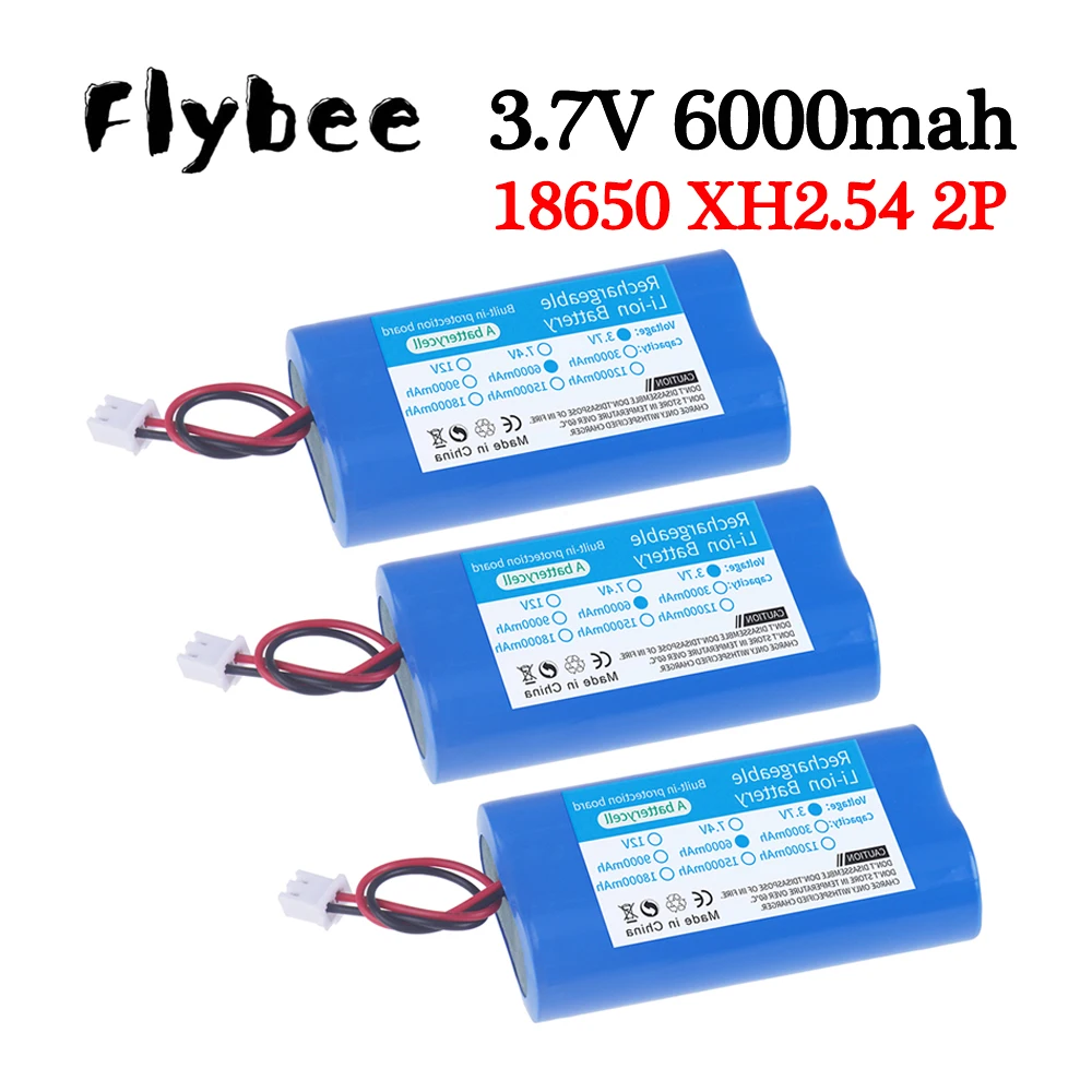 

Литий-ионный перезаряжаемый аккумулятор 3,7 в 6000 мАч для рыбалки