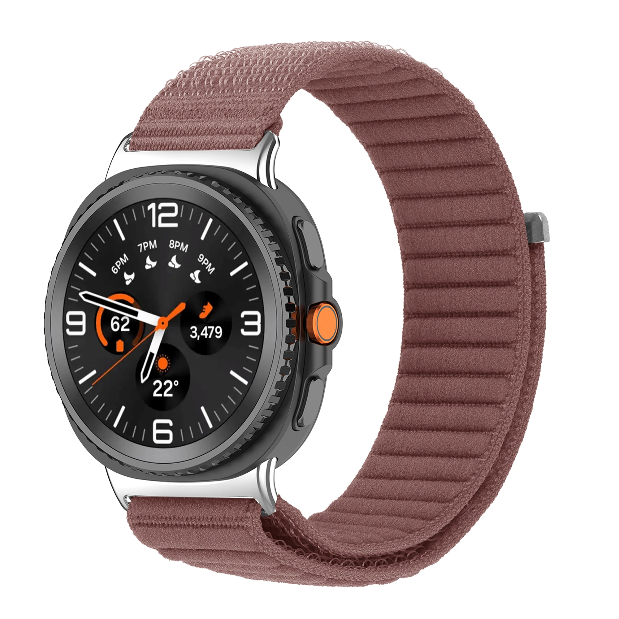 Braided Nylon Loop Strap - Comfortable & Breathable Watch Band Accessory