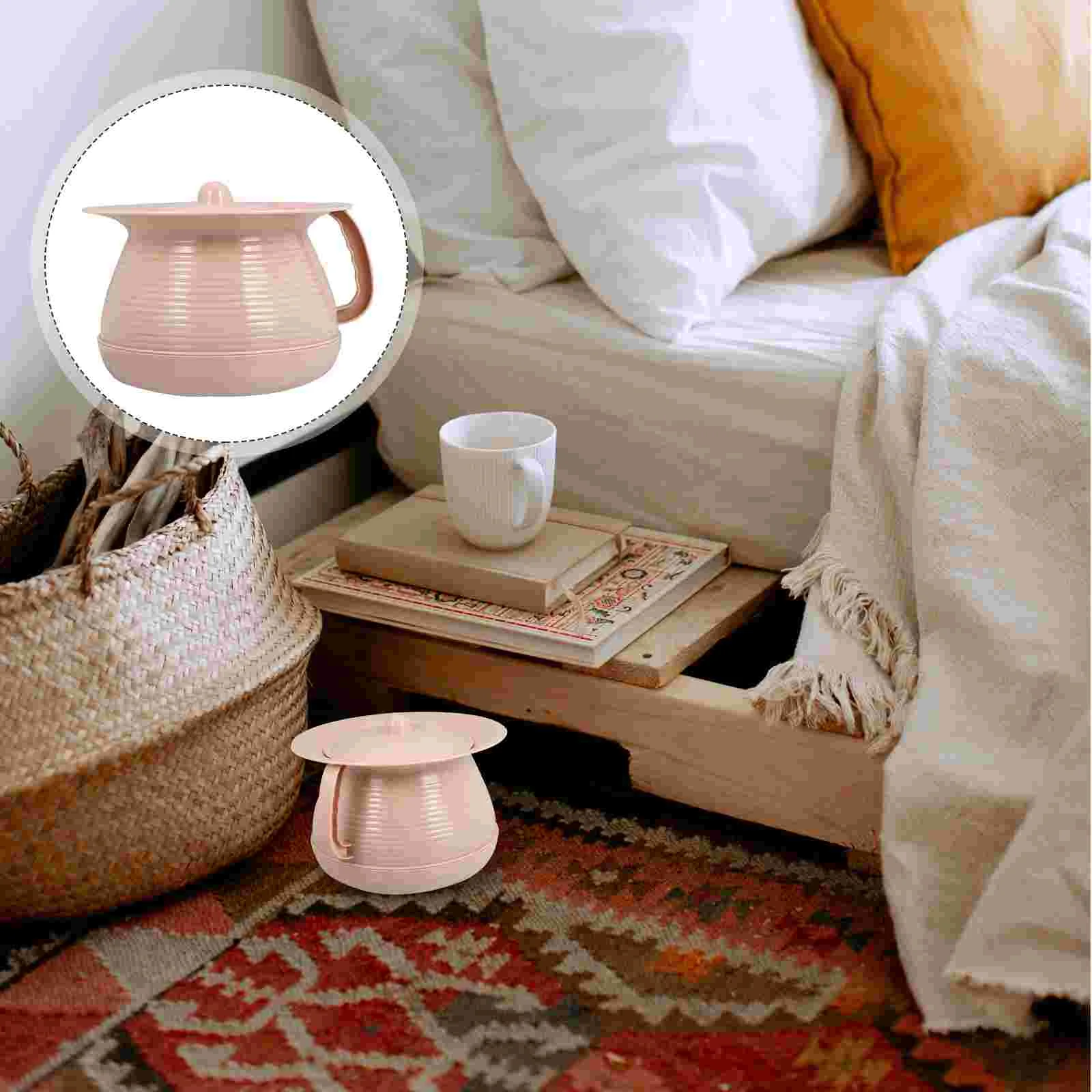 

Urinal Pot Chamber Urine For With Lid Pee Bucket Pots Bottle Spittoon Toiletbedside Potty Bedpan Adults Portable Urinals