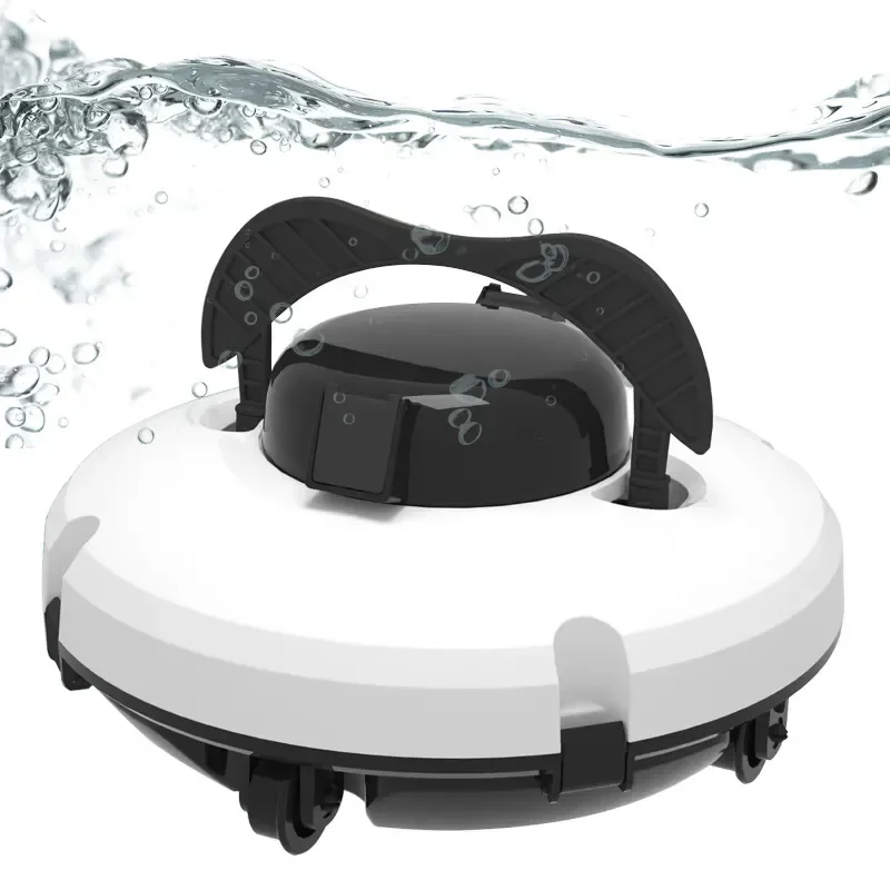 

Intelligent Automatic Swimming Pool Cleaning Robot Submersible Underwater Sewage Suction and Dust Suction Wireless Cleaner