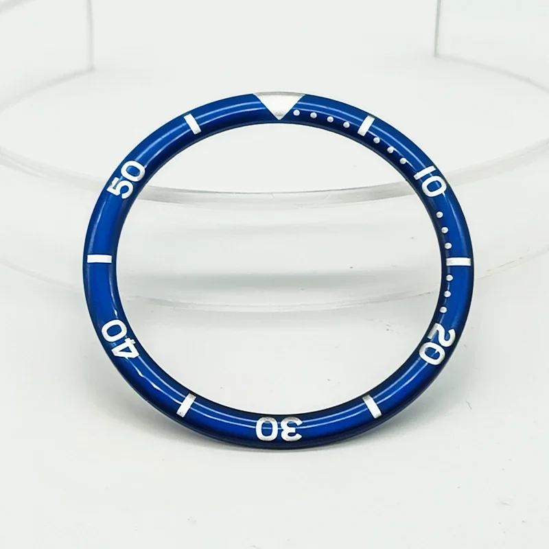 38mm Resin Watch Bezel Insert for Diver Watch Case, 38x31.5mm Bezel Ring Parts