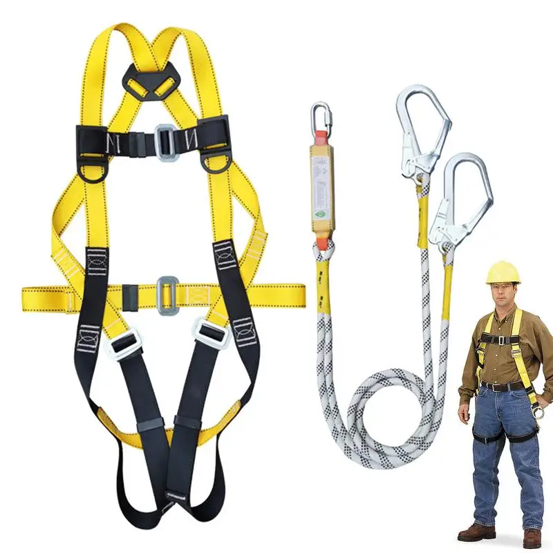 5-point High Altitude Work Safety Harness Anti-Fall Safety Belt Full-Body Belt Tree Climbing Mountaineering