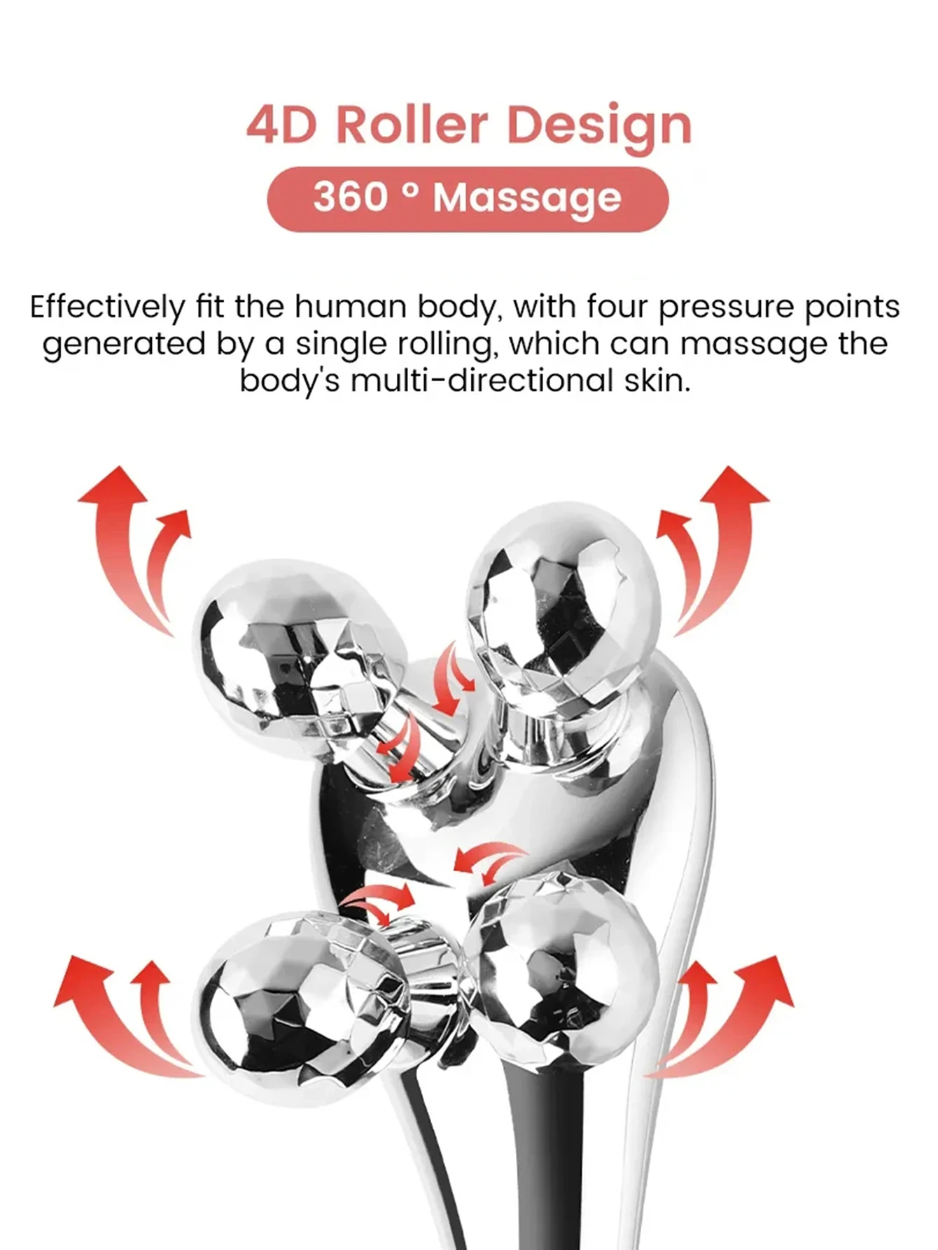 4D Roller Face-Lift & Slimming Massager