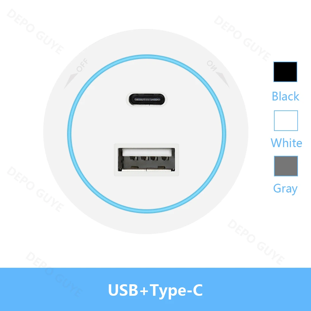 مسار طاقة دائري USB-C