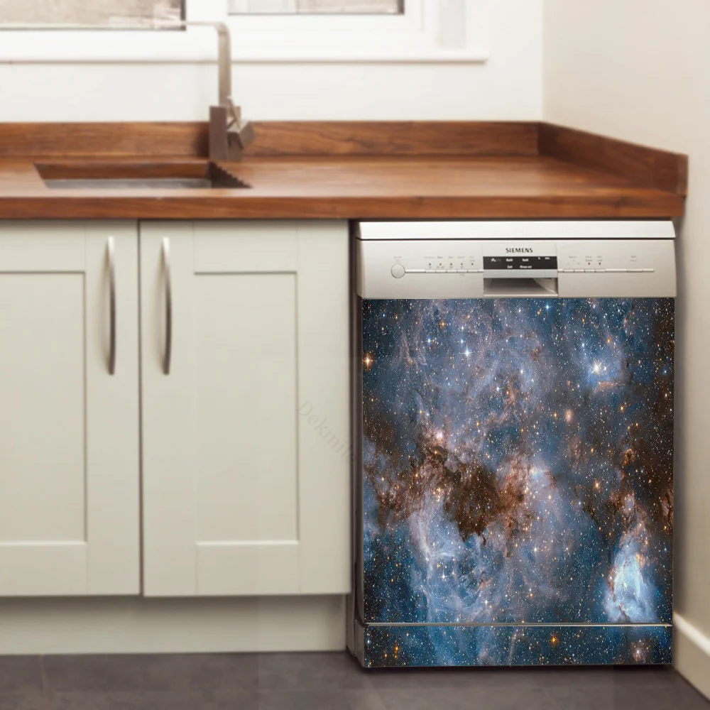 Modern Geometric Wood Dishwasher Magnet