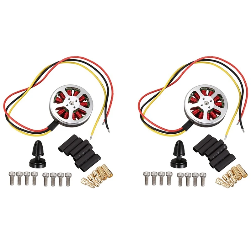 

2X5010 кв бесщеточные двигатели с высоким крутящим моментом для Multi Copter Quad Copter Multi-Axis Aircraft-B