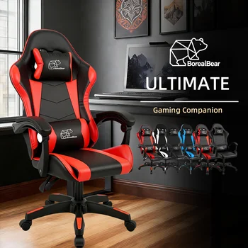 Ergonomic Gaming Chair with Footrest 3