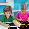 Scratch Paper Art Set Rainbow Card Scratch Black Scratch It Off Paper Crafts Notes with Wooden Stylus Stencils for Kid DIY Gift 6