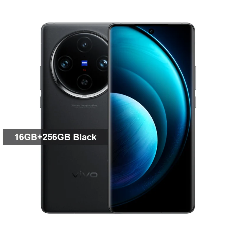 美品 Vivo X100 Pro 12/256 Black 大陸版 New Original VIVO X100 Pro 5G 6.78 Inches LTPO AMOLED Screen