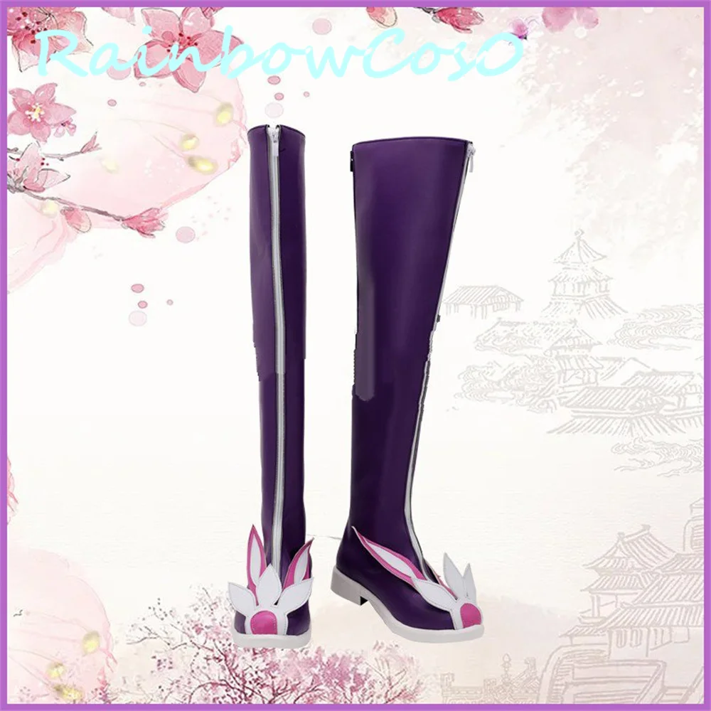 ELSWORD 아이샤 코스프레 신발 부츠 게임 애니메이션 카니발 파티, 할로윈 W2271 - AliExpress