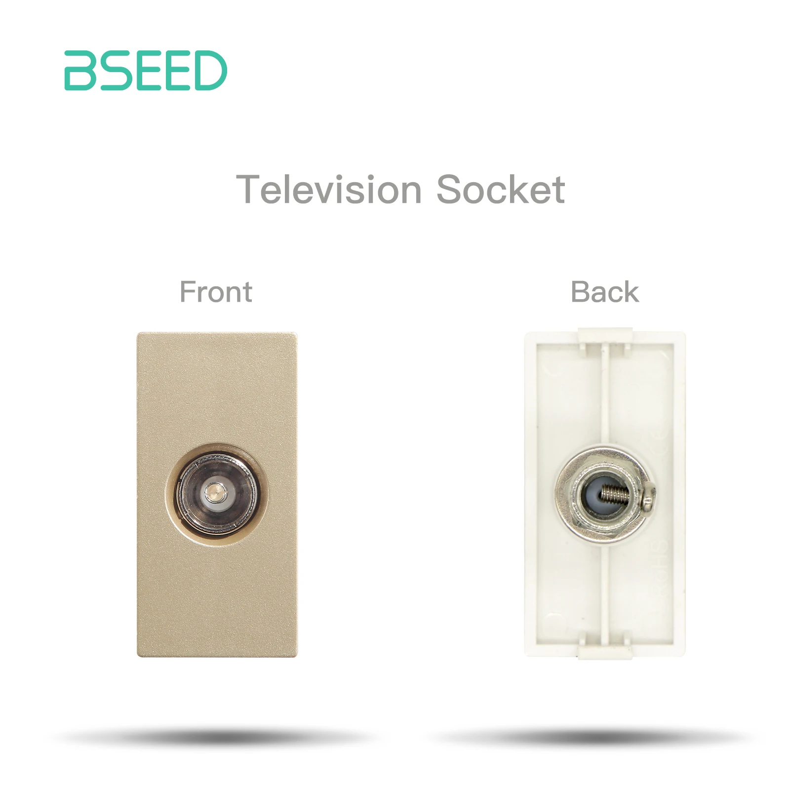 TV Socket Gold