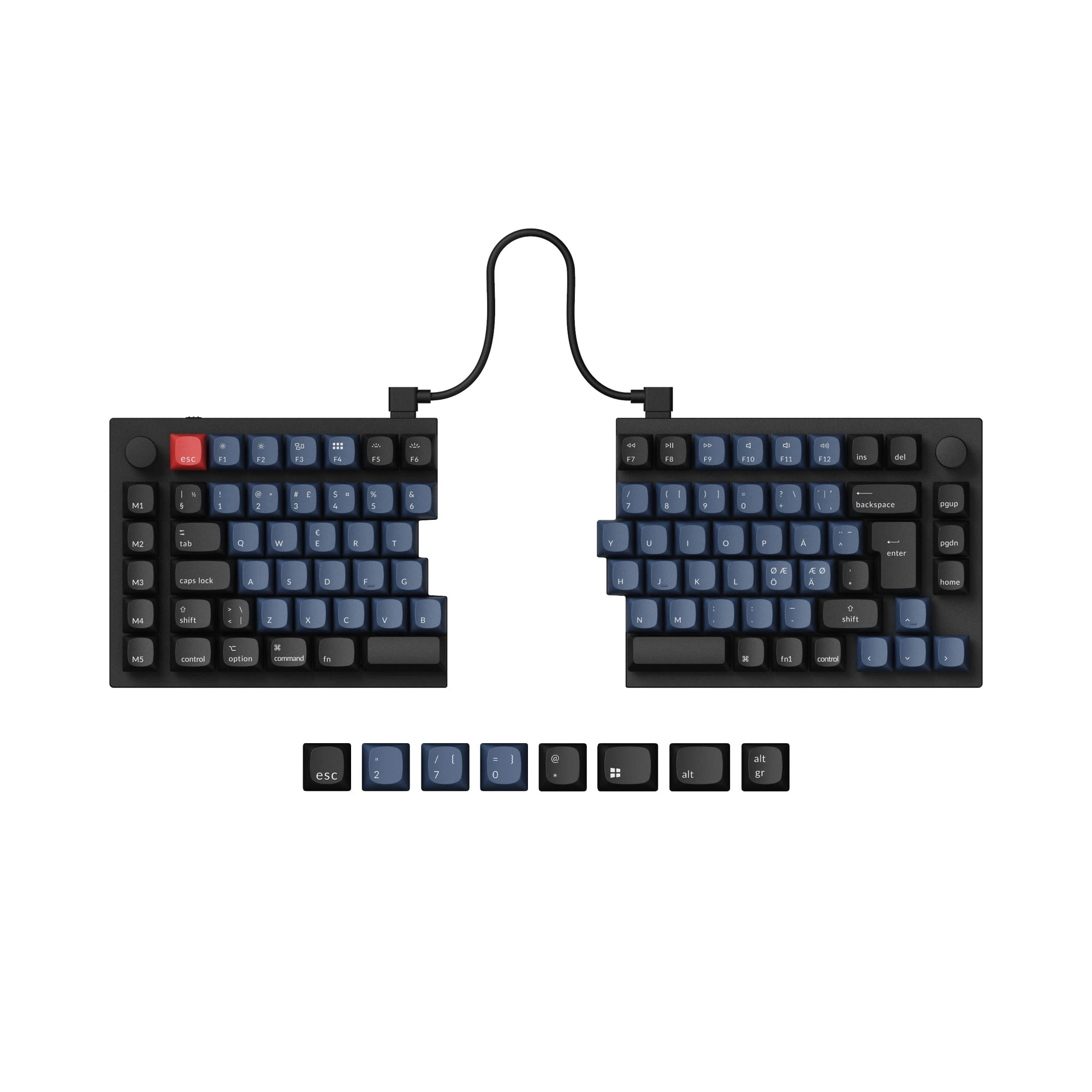 【おまけ付き】Keychron Q11 US配列 赤軸 ＋専用ケースセット おまけ付き】Keychron Q11 US配列 赤軸 ＋専用ケースセット