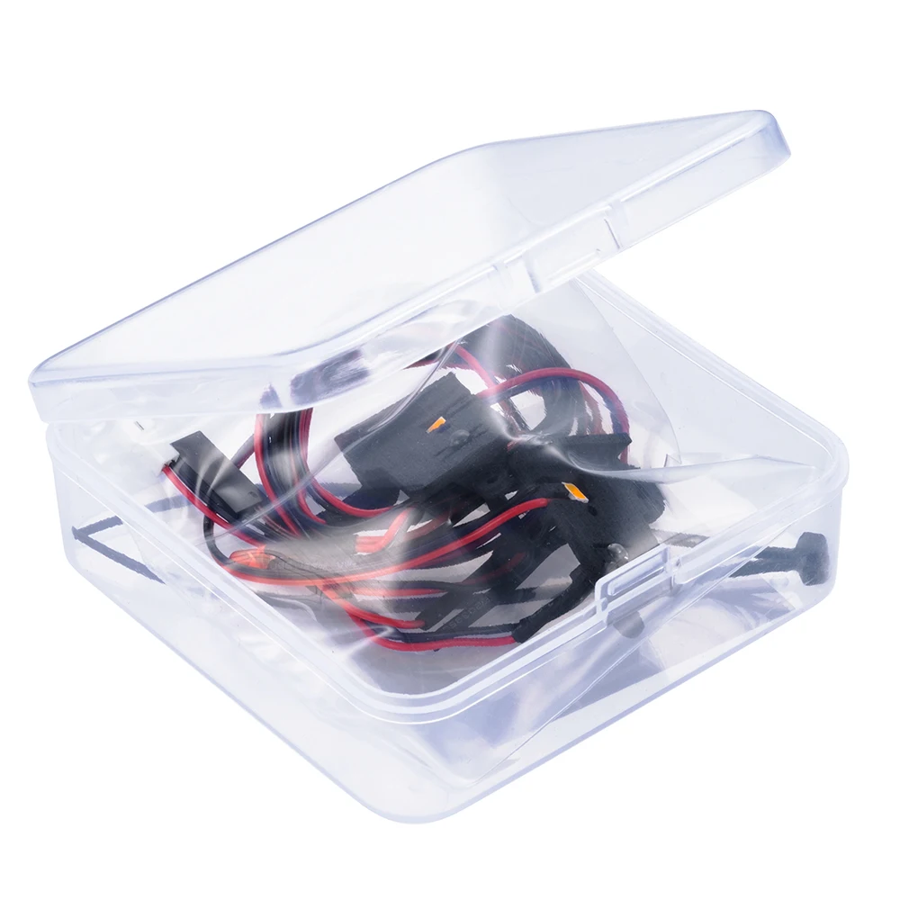Axspeed LED-Scheinwerfer vorne und hinten Scheinwerfer Rücklichter Scheinwerfer rc Auto dekoration für 1/18 trx4m hohe Spur k10 f150 Teile – Detail 12