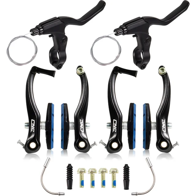 CNC Bike V Brake Caliper AL MTB V Brake BMX Folding Bike Road Bicycle V Brake Set Set Blue