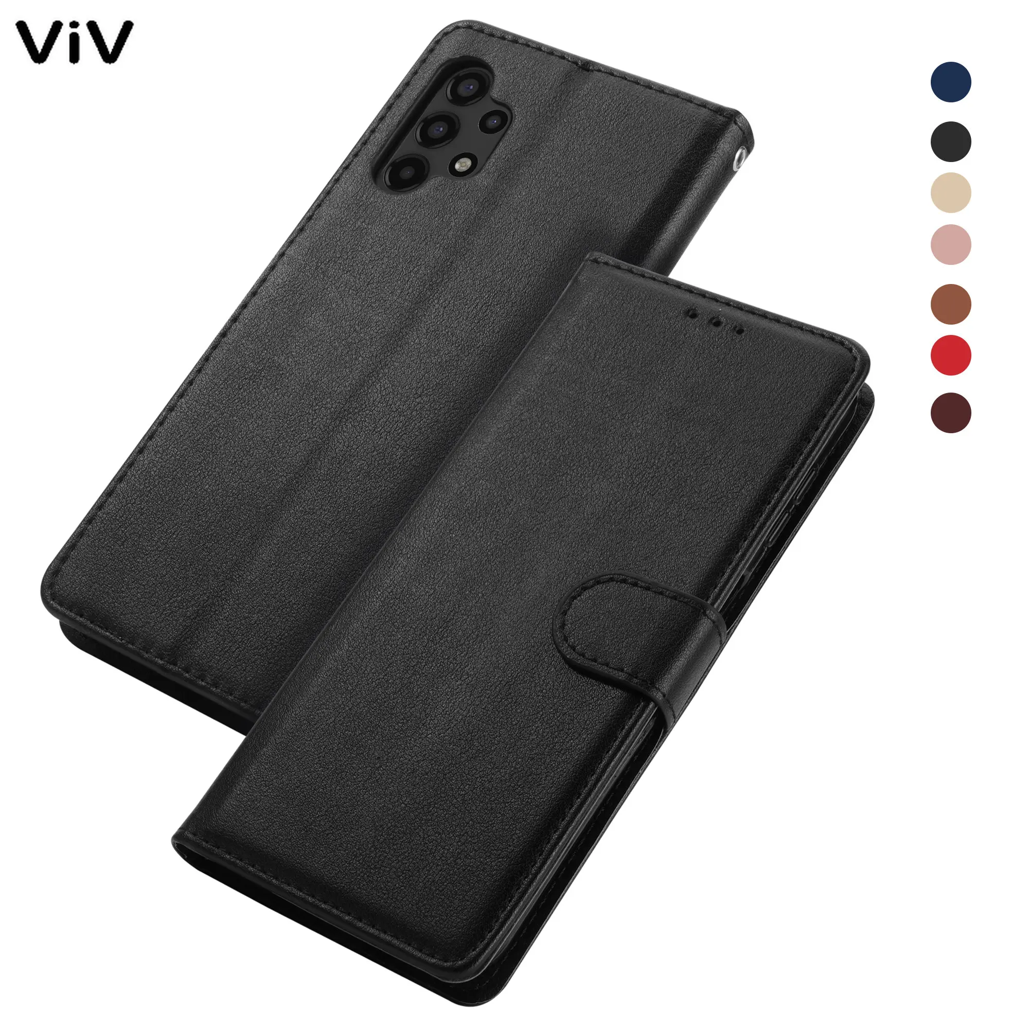 

Кожаный чехол для Samsung Galaxy A13 A12 A10 A10S A20S A22 A31 A32 A33 A40 A41 A50 A51 A52 A53 4G 5G A20E A21S A03 A03S, чехол для ЕС