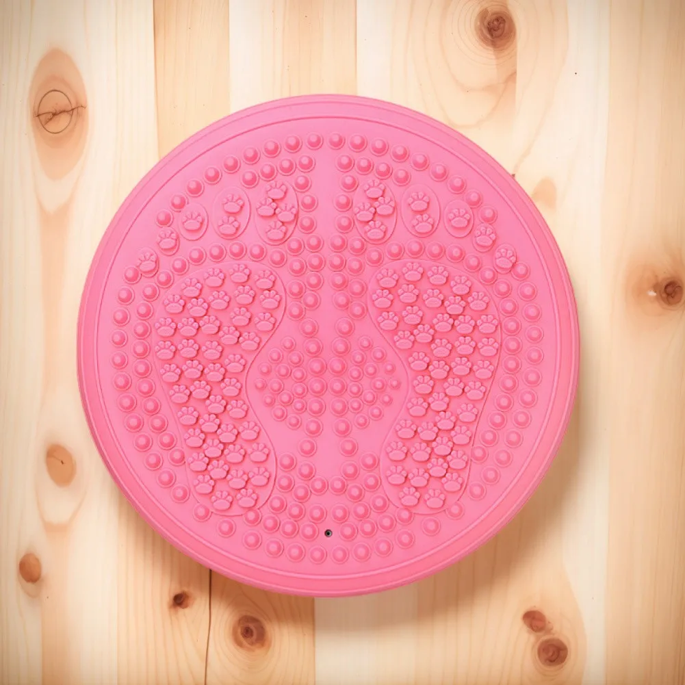 밸런스 디스크 양면 코어 밸런스 디스크 트레이너 미끄럼 방지 풍선 밸런스 패드 조정 안정성을위한 흔들리는 쿠션