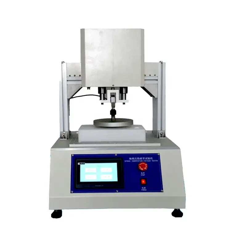 Air Cushion Foam Compression Testing Machine Sponge Indentation Hardness Tester flat iron bending machine small compression iron board bending machine manual right angle mold for 1 6mm thick flat iron