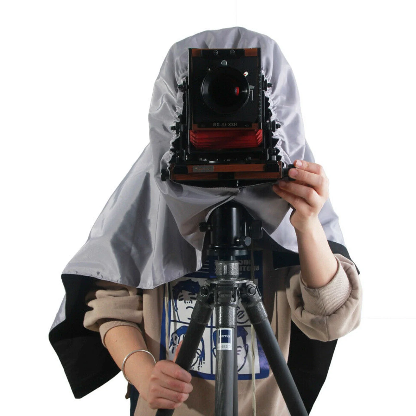 Dark Cloth Focusing Hood 4x5 Large Format Camera Wrapping portable camera focusing hood