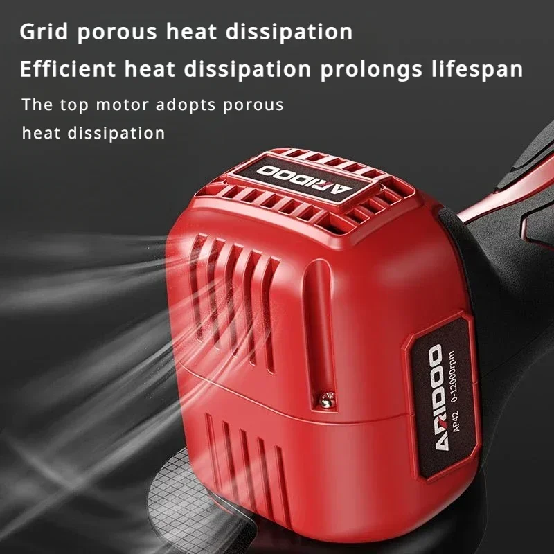 16.8V Brushless Angle Grinder 28000RPM Rechargeable Grinding Tool Cordless Polishing Machine Diamond Cut Grinder Electric Tool 5