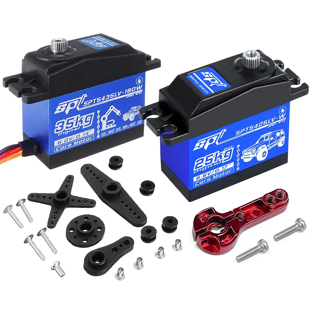 Металлический цифровой сервопривод с большим крутящим моментом для радиоуправляемого гусеничного автомобиля SCX10 TRX4 D90