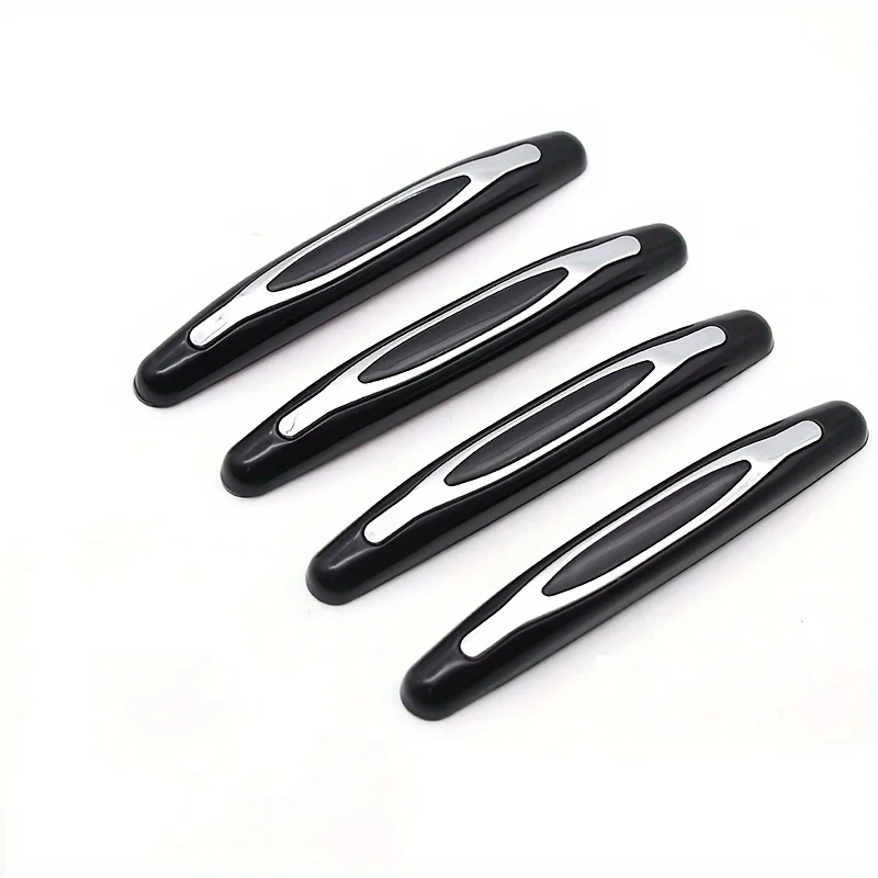 Car Door Edge Guards - Set of 4 Shock-Absorbing Side Protectors for Enhanced Vehicle Decoration