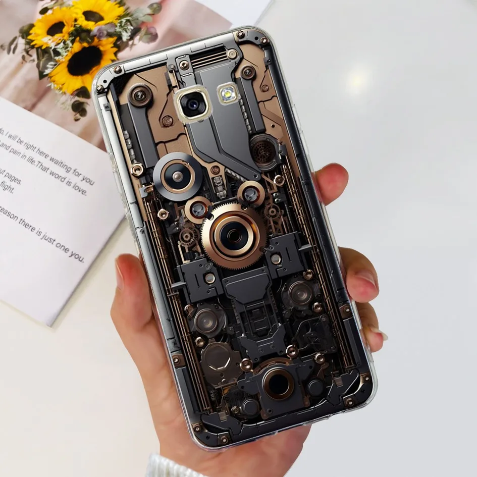 Flower Transparent Silicone Soft Phone Case - Popular Bumper Design