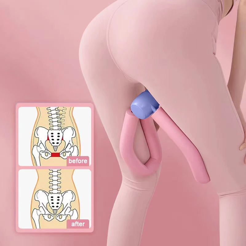 Leg Trainer Pelvic Floor Muscles Postpartum Recovery Slimming Leg Workout Gym Thigh Arm Waist Trainer For Yoga Equipments Home arm strength trainer