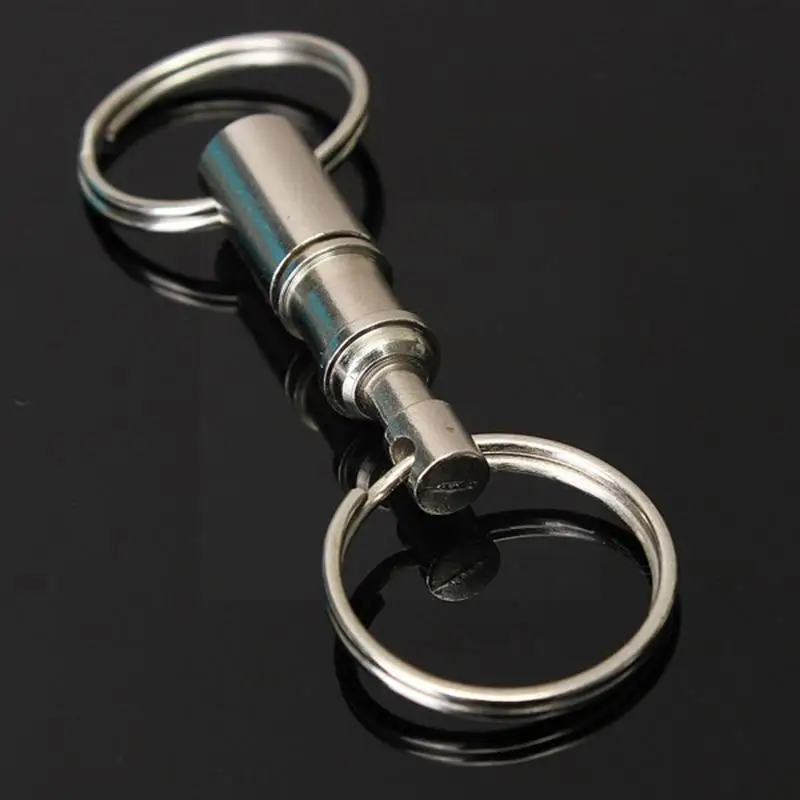 Rock Climbing Keychain Double Quick Anti-lost Release Camping Fast Portable outdoor Carabiner Release Key Key EDC A2Z2