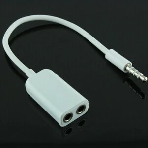 3.5mm Double Jack Headphone Splitter 