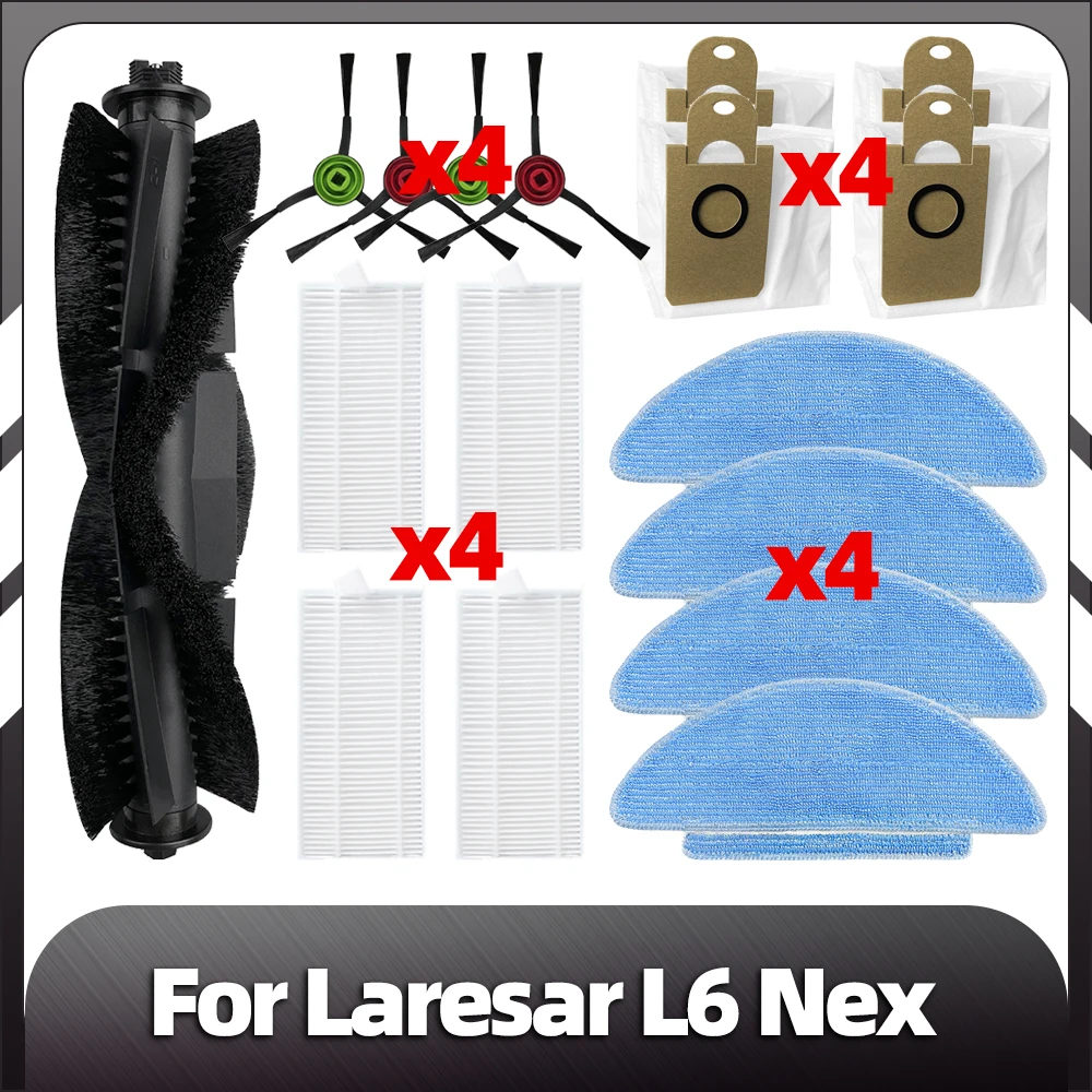 Accessoireset voor Laresar voor L6 Nex robotstofzuiger inclusief