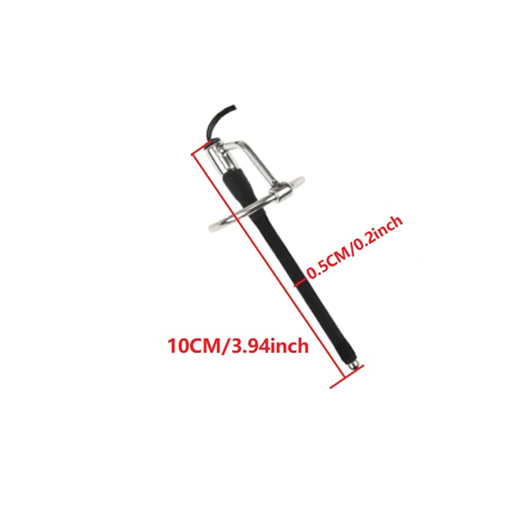 Silicone Male Electric Shock Urethral Plug Short Long Electro Penis Plug Dilator Set Sex Toy For Man