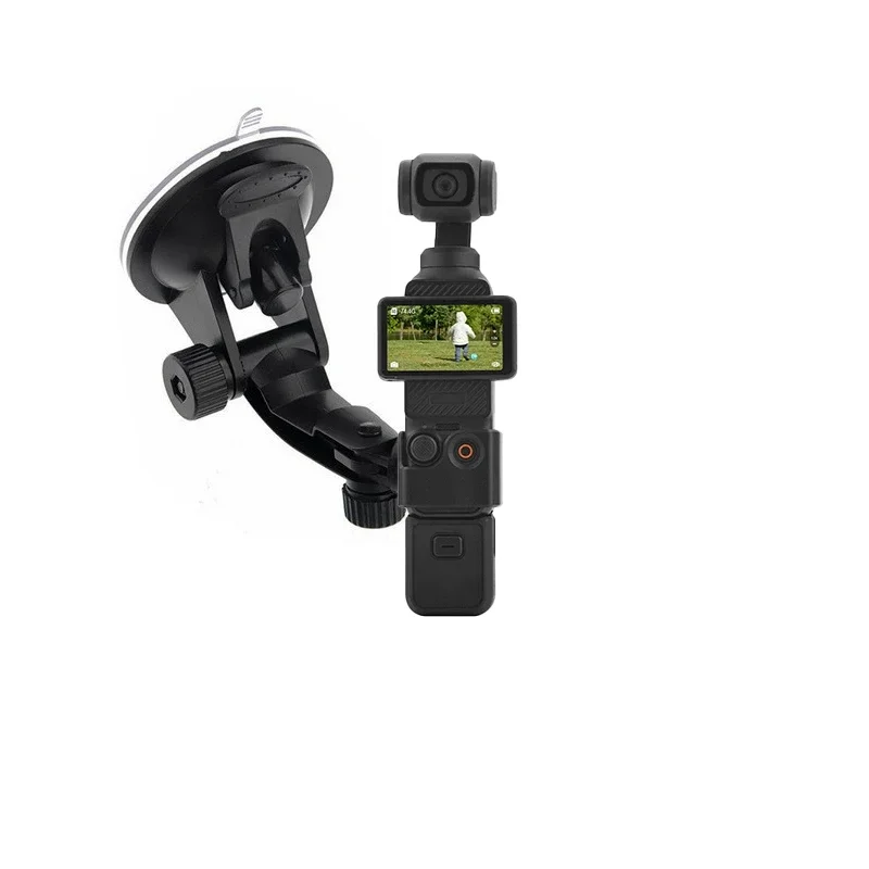 Achetez le support ventouse voiture pour DJI Osmo Pocket 1, fixation stable sur vitre.
