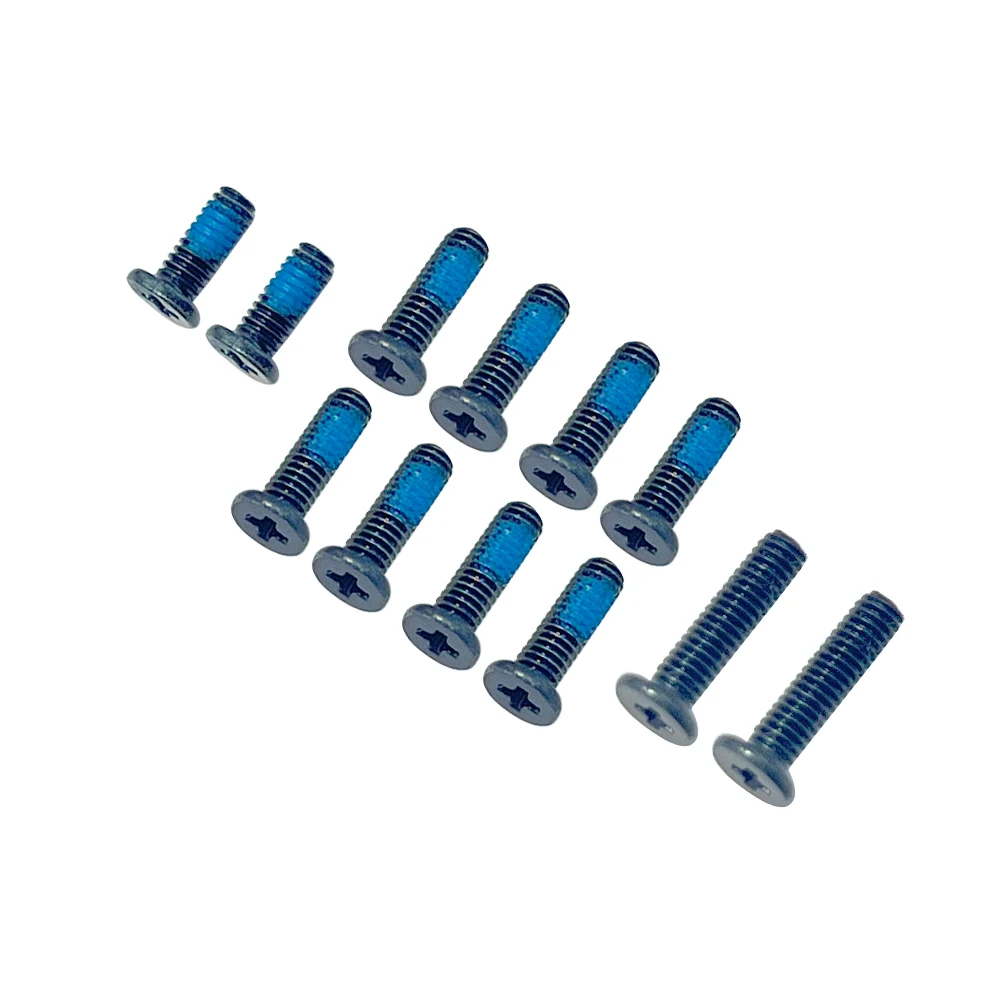 Set De Tornillos De Base Para Asus TUF Dash F15 – 2 Largos, 8 Medianos, 2 Cortos, Para FX517/FX517Z/FX517ZE/FX517ZC