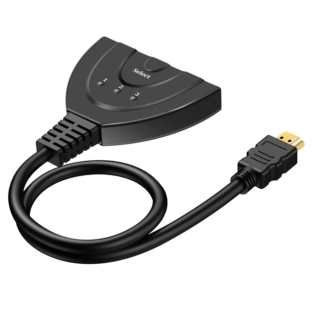 HDMI Switch 4K 2K 3D 3 input 1 Output 3 Port For DVD HDTV Xbox PS3 PS4