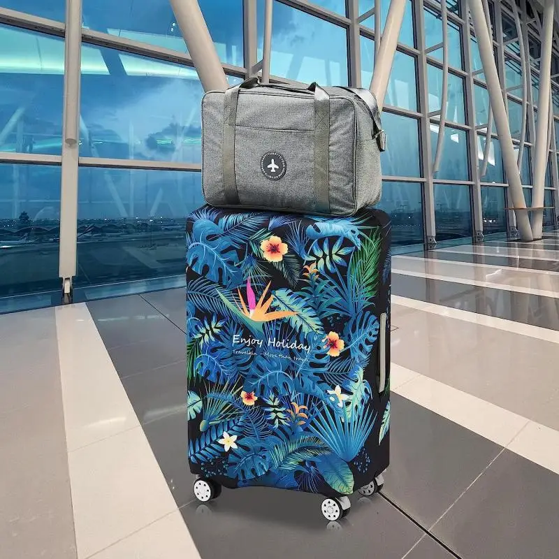 1 Pcs Travel Luggage Protective Cover Anti-scratch Zipper Suit for 18-32 Inch Trolley Cover Travel Accessories