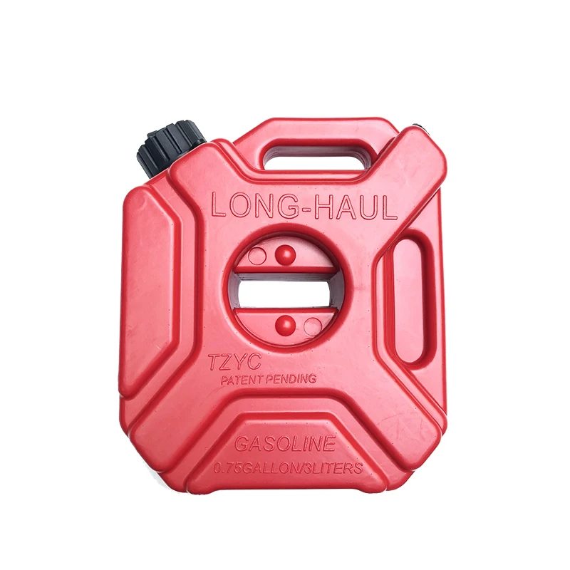 3L 5L Portable Plastic Cans Gas Fuel Tank Emergency Backup SUV Motorcycle Accessories Petrol Diesel Storage Gas Tank with Lock