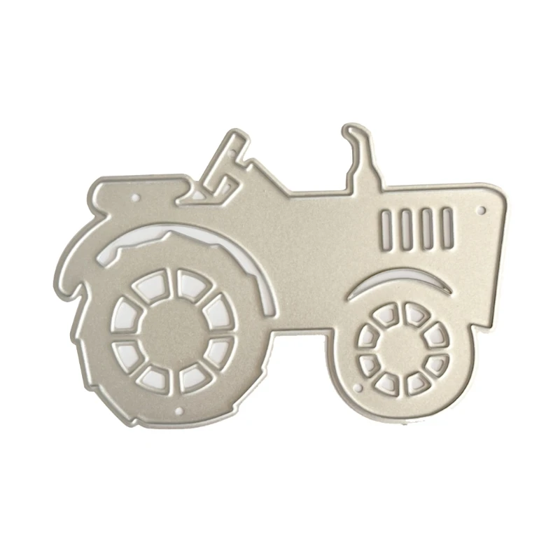 

Tractor Metal Cutting Dies DIY Craft Carbon Steel Embossing Template Stencil M68E