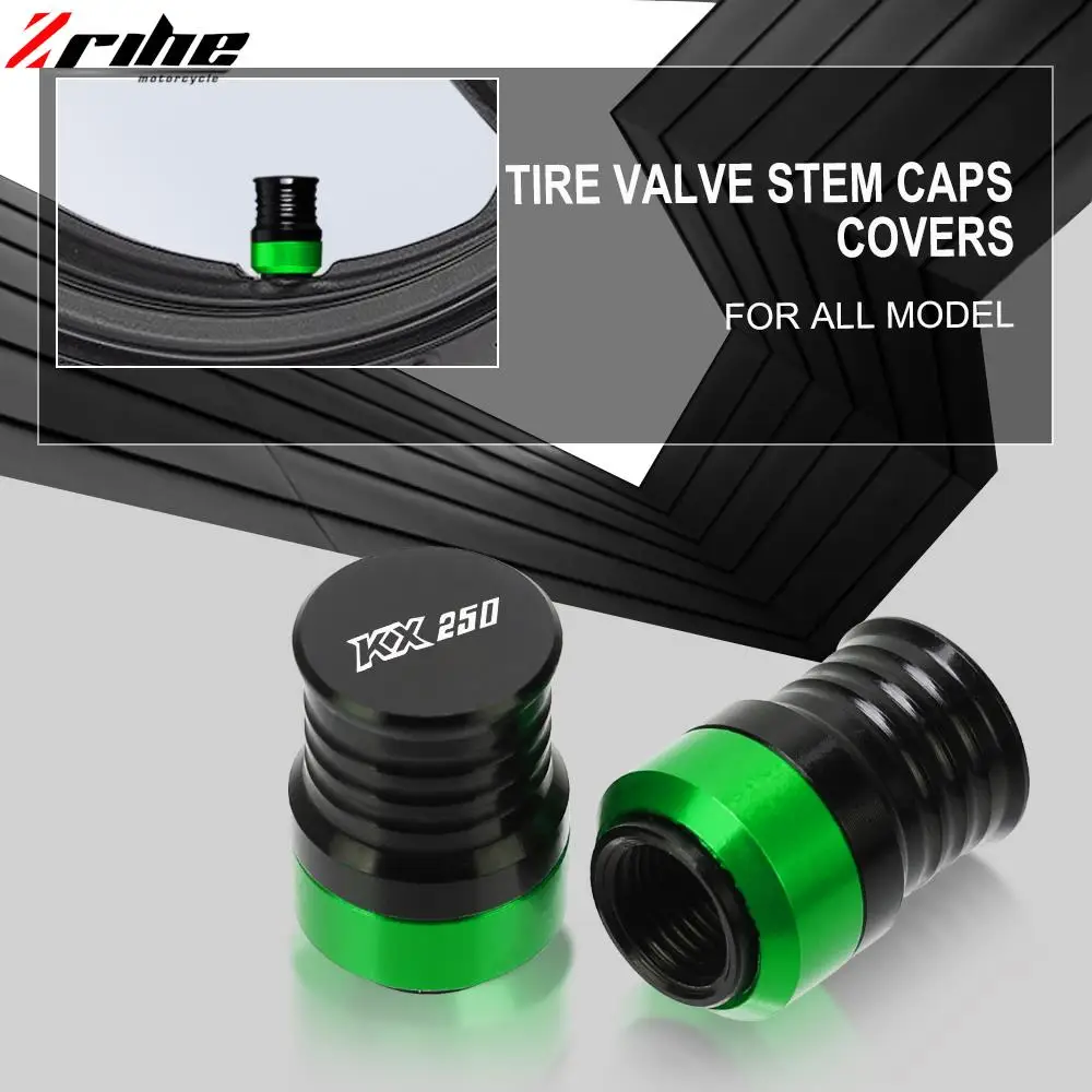 

Motorcycles For KAWASAKI KX250 2000-2008 Universal Accessories Wheel Tire Valve Stem Caps Airtight Covers KX250 2019-2021 2020