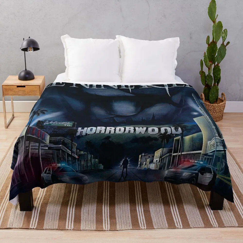 

your 15 minute are up Throw Blanket furry Furry Blankets Bed covers christmas blanket manga
