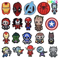 Cartoon Embroidery Patch – Disney Marvel Superman Spiderman Hulk Iron-On Thermoadhesive DIY Clothing Patch