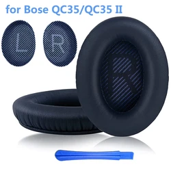 Premium Replacement Earpads for Noise-Cancelling Headphones (QC35 Earpads Blue)
