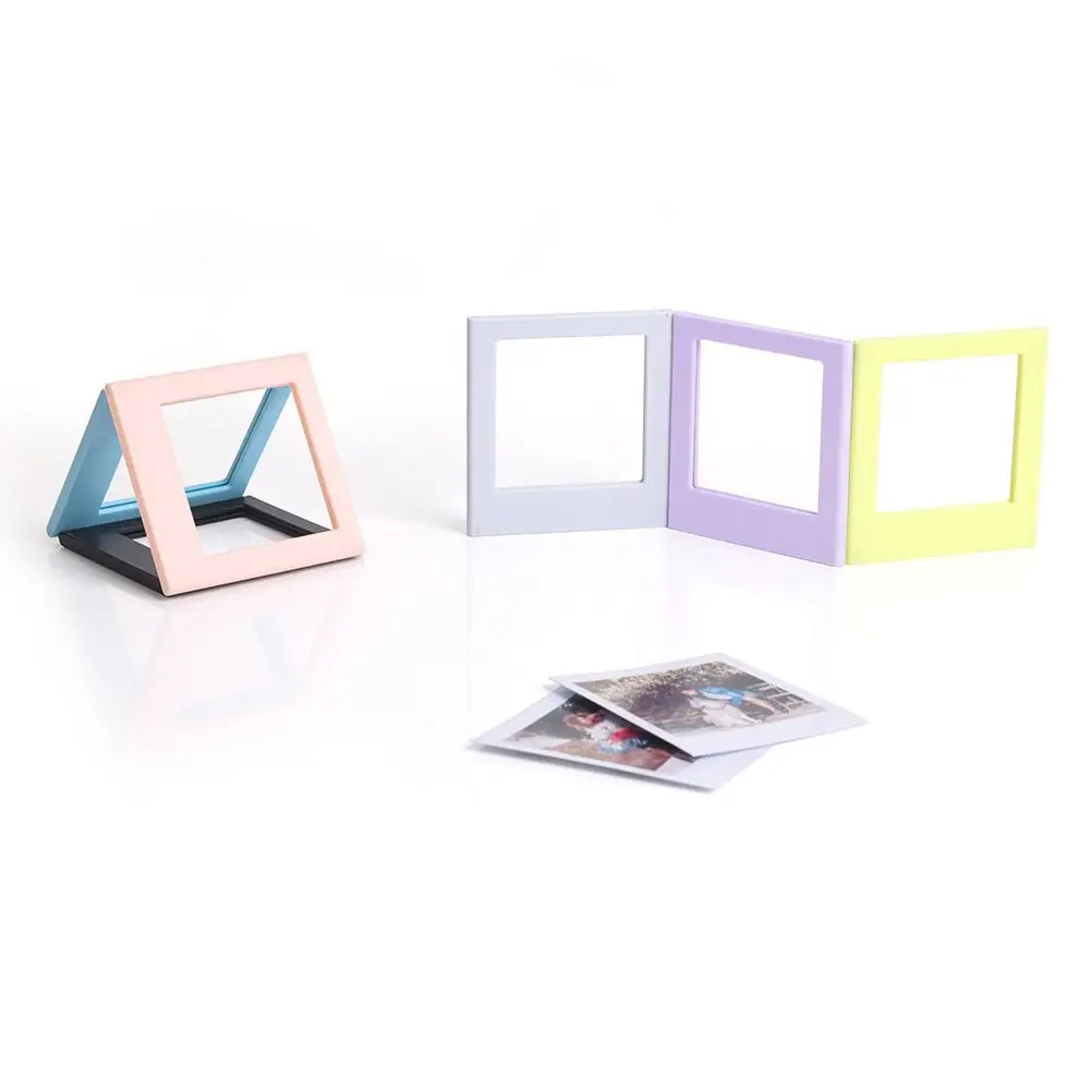 Fotografia Fotocamera Istantanea Cornice Per Foto Stamp Card Picture Display Holder Magnetico Per Fujifilm Instax Square Sq1 Sq6 Sq10 Sq20