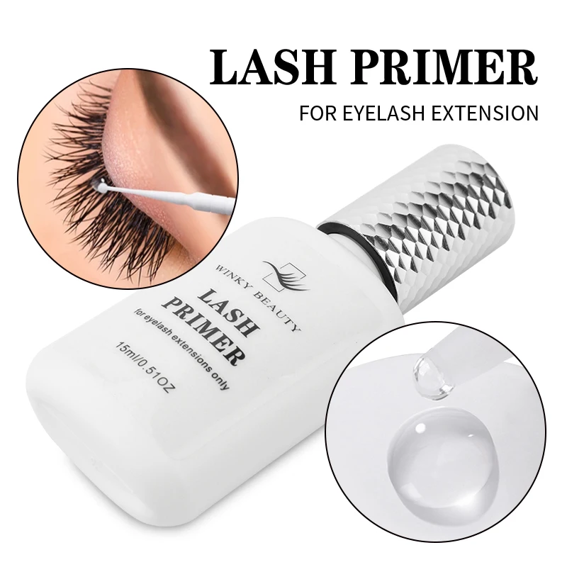 15ml Eyelash Glue Primer For Lash Extension Strength Glue Adhesive