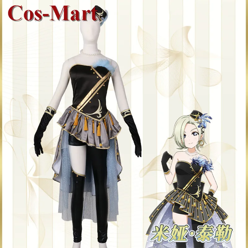 

Cos-Mart Anime LoveLive School Idol Festival ALL STARS Mia Taylor Cosplay Costume Sweet Dress Activity Party Role Play Clothing