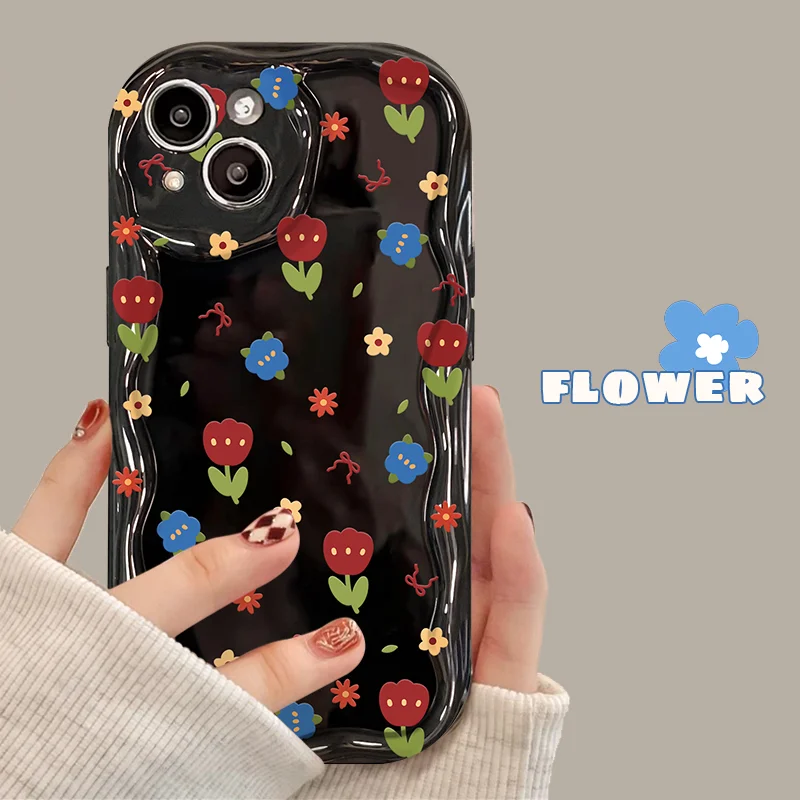 Custodia Per Telefono Safflower Per Oppo Reno 8T 5G 7Z 8Z Realme 11 10 4G 5 6 7 Pro 8 7I Cover Morbida In Silicone