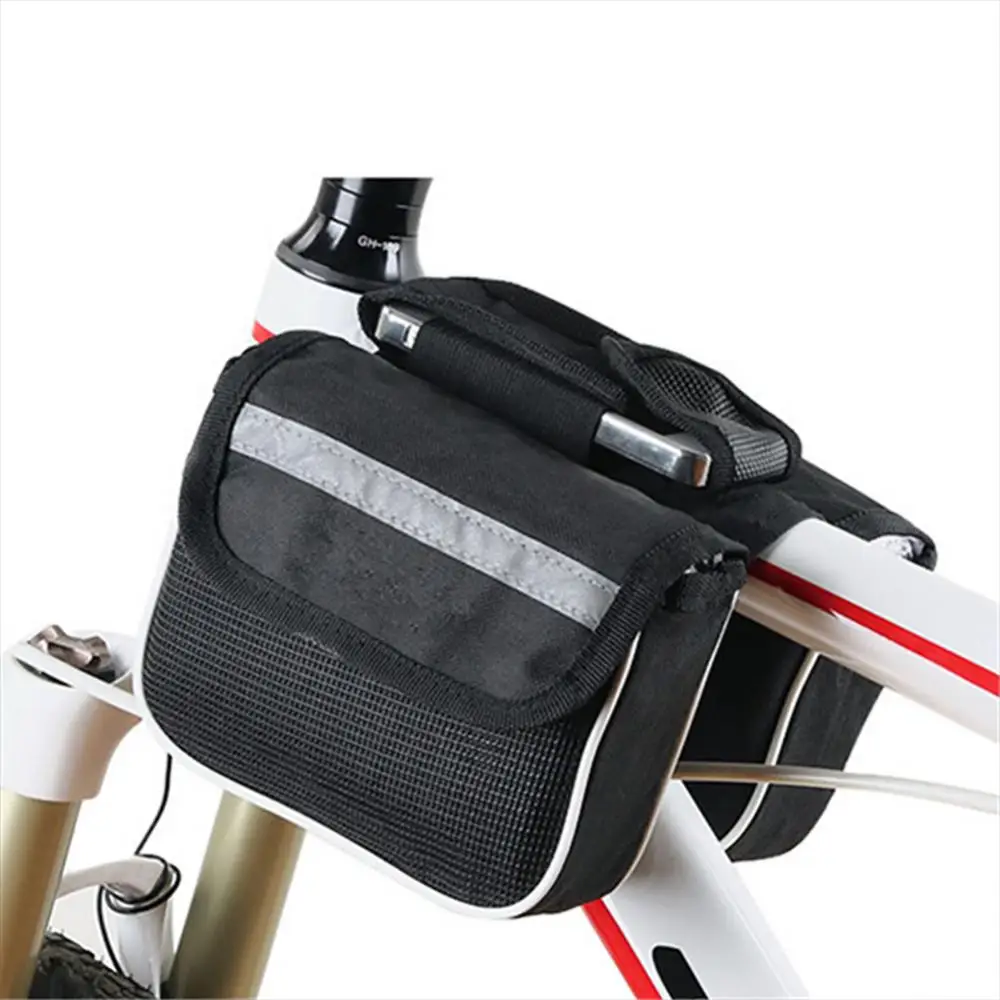Waterproof Bikepacking Front Beam Bag MTB Bike Bag Cycling Touch Phone Screen Case For Mobile Phone Cycling Equipment