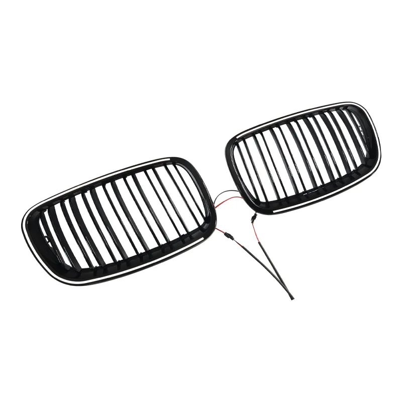 Car Racing Grill LED Illuminated Grille X5 E70 X6 E71 2007-2013 Dual-line Repla