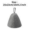 Thicken Cap Sauna Hat Avoid Heatstroke Heat Insulating Lightweight Protect Hair Skin-friendly Wear Resistant Wool Felt 4