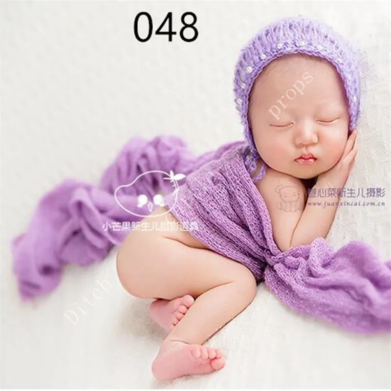 (150*40cm) Stretch Knit Wrap Newborn Photography Wraps Nubble Wraps Rayon Wraps Maternity Scarf Women Shawl 5
