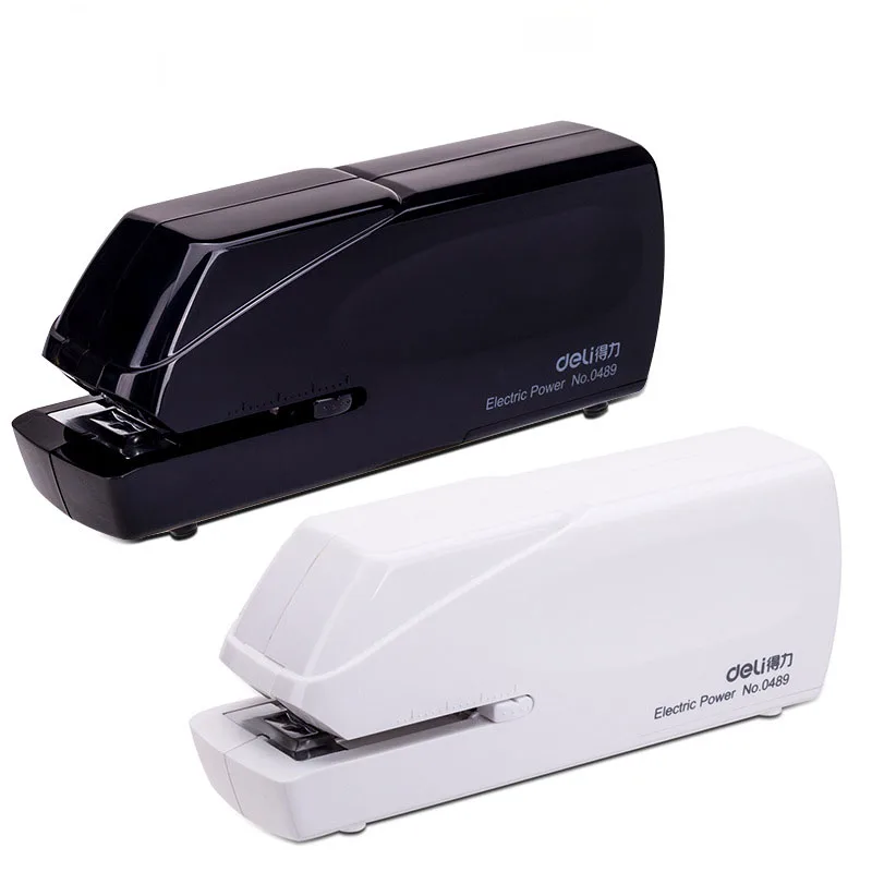 Office Supplier Automatic Electric Paper Stapler Heavy Duty Professional Daily Use Kids Prevent Hand Injuries Machine - 5